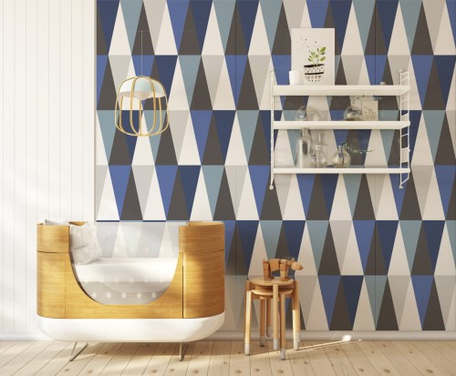 Tapeta Hexagons Long