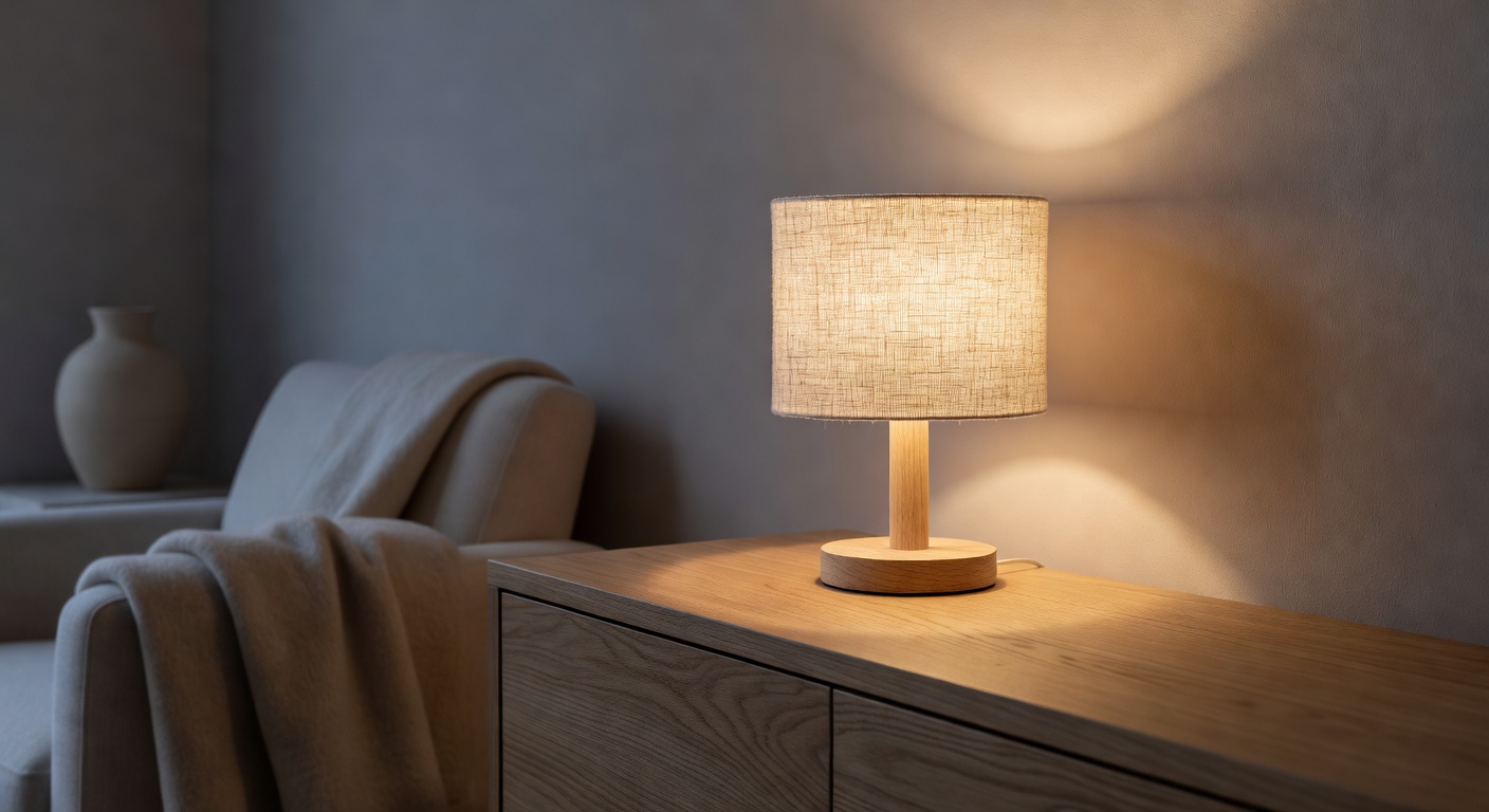 Jak materiał klosza i prosta forma lampy budują skandynawski klimat wnętrza